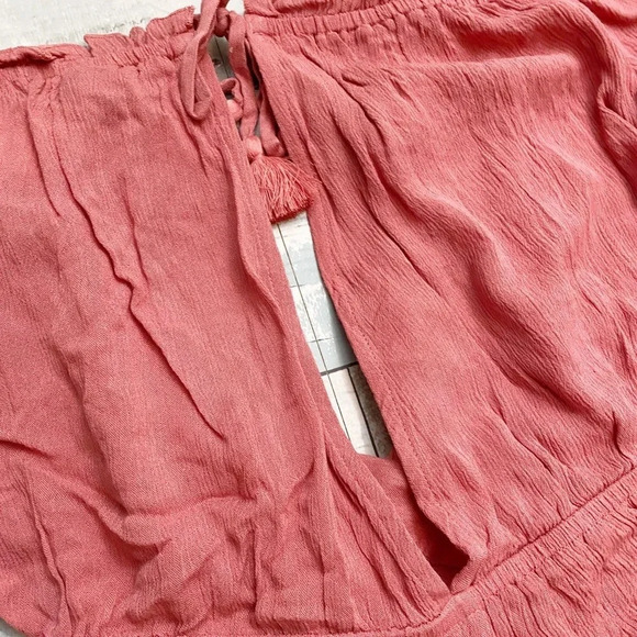 ⭐️NEW⭐️ TOPSHOP Lightweight Boho Ruffled Romper - Picture 11 of 11